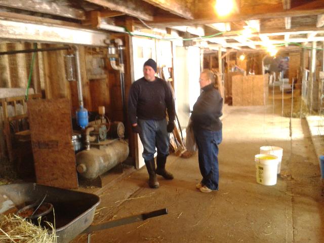 Suzanne and Farmer John Hall